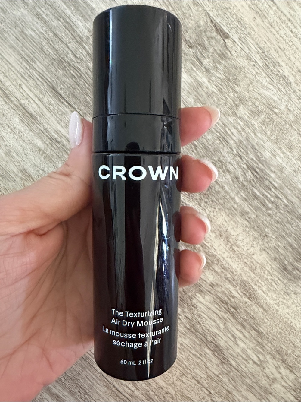 Crown Texturizing Air Dry Mousse – $22